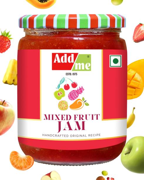 Add me Mixed Fruit Jam 600 gm Fresh Mix jam of Fresh Fruits 600 g
