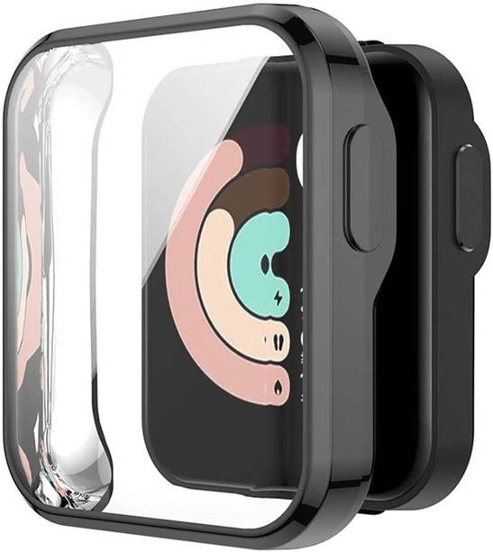कॉलस्मिथ फ्रंट और बैक स्क्रीन गार्ड Xiaomi Mi Watch Lite, (2 in 1), Silocon TPU Case with Silicon Screen Protector के लिए