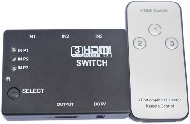 VSDHANDA  TV-out Cable 3 Port HDMI Switch Splitter Box