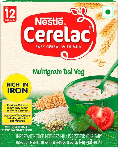Nestle Cerelac Multi Grain Dal Veg Cereal