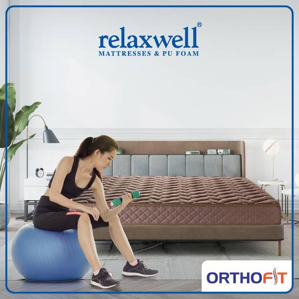 Relaxwell ORTHFIT For Uninterrupted Sleep | Back Pain cure 6 inch Double Coir Mattress
