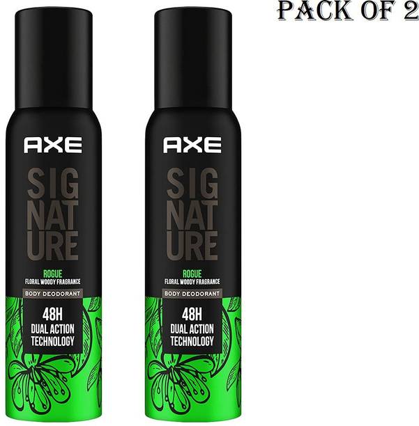 AXE Signature (Rogue) - 122ml Each - Pack of 2 Deodorant Spray  -  For Women