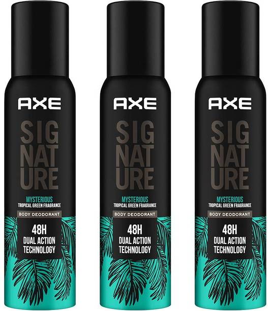 AXE Signature (Mysterious) * 122ml each * 3pcs *-* Deodorant Spray  -  For Men