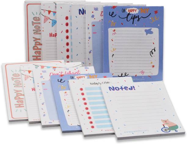 Flipkart SmartBuy To Do List Notepad, Notes, Priorities Memo Pad for Shopping Lists Pocket-size Note Pad NO 50 Pages