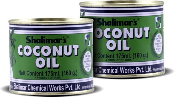 shalimar's Coconut oil 175ml*2 Hair Oil