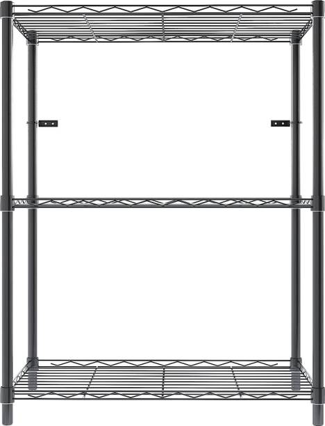TUNEHOME Metal Open Book Shelf