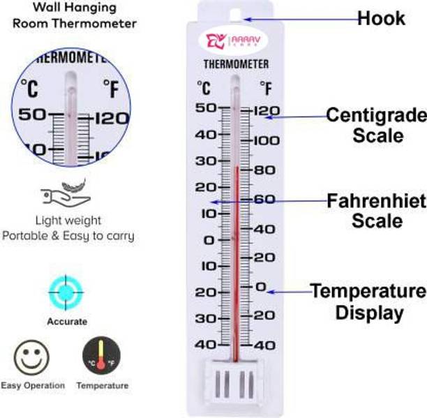 AARAV CARE Manual Room Temperature Thermometer Thermometer with Fork Kitchen Thermometer