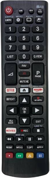 miracles in hand Remote Compatible for LG Smart LED 4K TV Remote with Netflix and 3D Function LG SMART TV Remote Controller