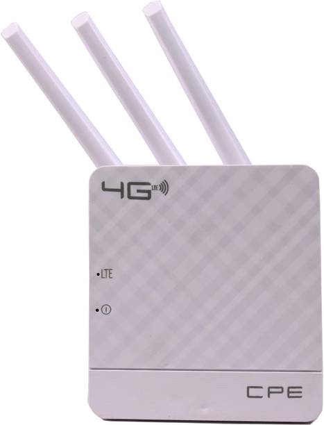 CANRON 300Mbps Wireless 4G Ultra Speed Insert SIM Card and Connect to internet 4G Router 2.4 GHz, 5 GHz 300 Mbps Wifi Speed Dual Band External Antenna MiFi (Sim Based)