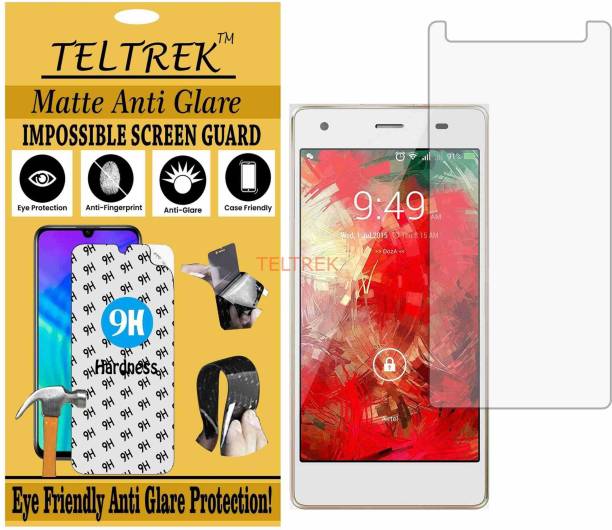 TELTREK Impossible Screen Guard for INTEX ACE 4G (Shatterproof Matte)
