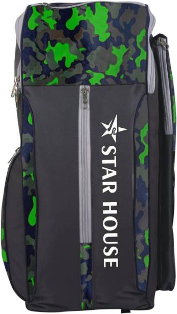 Star House S H Cricket Kit Bag With Heavy Padded Foam One Side Shoes Pocket Kit Bag