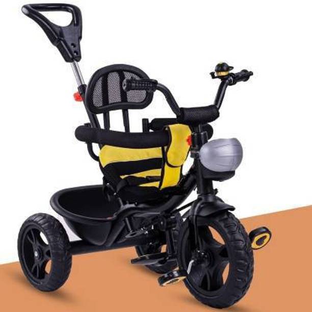 DUGGI MUGGI RECOMMENDED FOR 1,2,3,4,5 YEAR CHILDREN TRICYCLE FOR KIDS BEST Tricycle for Kids with Parental /Push Handle & Safety Bar for Kids Tricycle