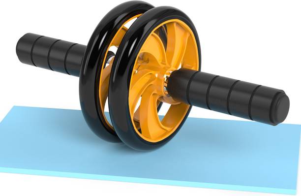 PRO365 Dual Ab Roller for Abs Workouts Home Gym Abdominal Exercise एब व्यायाम करने वाला