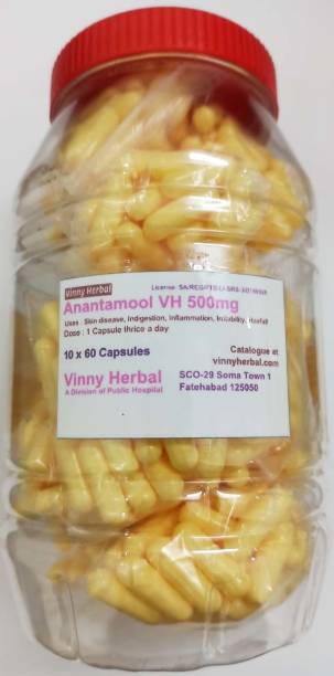 Vinny Herbal Anantamool VH 500mg Capsules