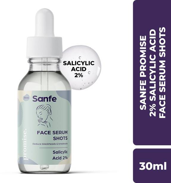 Sanfe Promise 2% Salicylic Acid Face Serum Shots |Blackheads & Open Pores