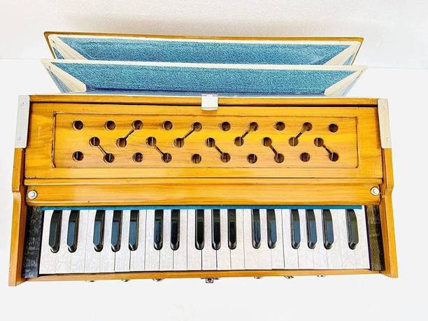 SG MUSICAL Double Fold Bellow , Student Harmonium Harmonium08 3.25 Octave Hand Pumped Harmonium