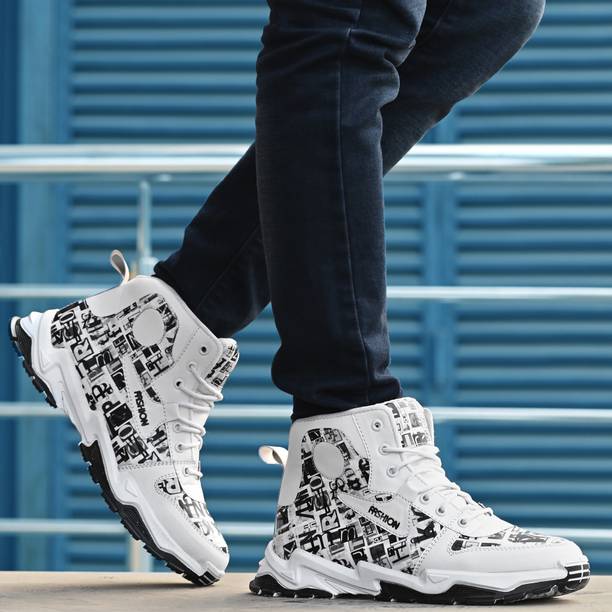 Casual Lace-Ups High Tops For Men