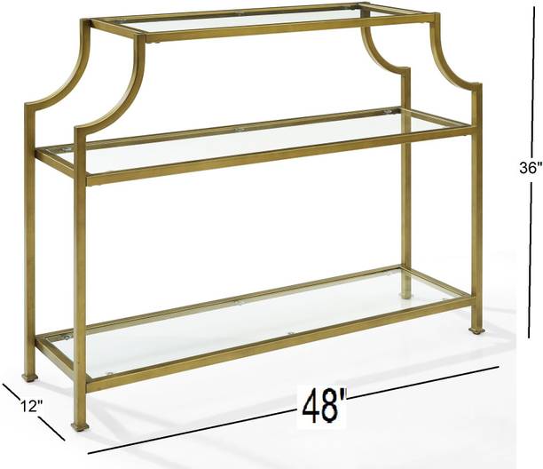 casa de neun Metal Console Table