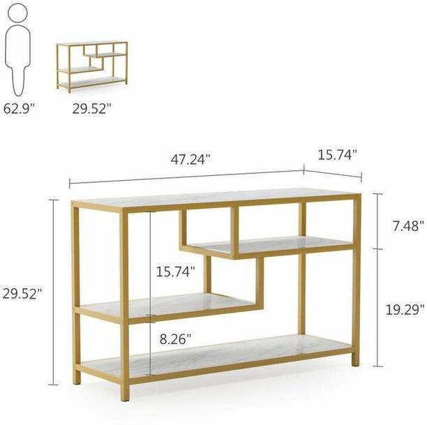 casa de neun Metal Console Table