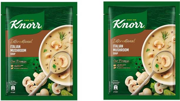 Knorr INTERNATIONAL ITALIAN SOUP - MASHROOM 96G PACK OF 2 (48G x 2)