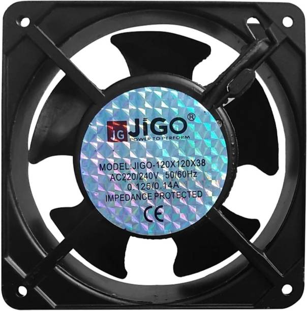 Dynictic JIGO JD-12038 Axial UPS Cooling Fan 120mm, 230 Volts AC 4 inch 10 cm Exhaust Fan