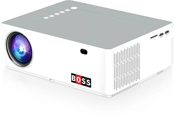 BOSS S39A | 3840x2160p| Android 6.0 | 6000 Lumens | 7000:1 Contrast | wifi/bluetooth (6000 lm) Portable Projector