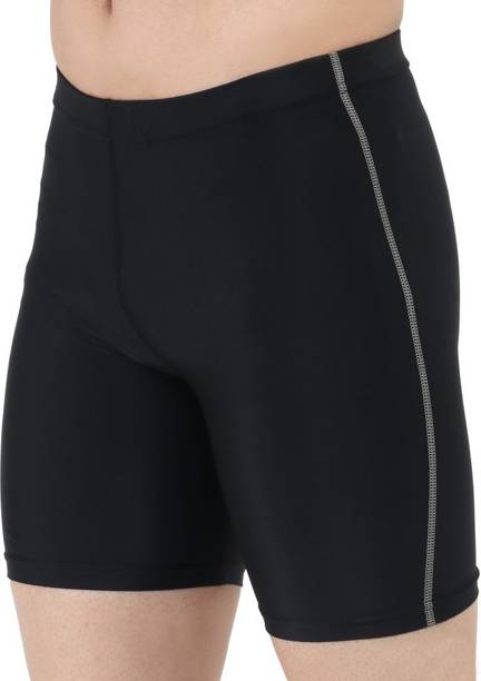 Apraa Solid Men Black Tights