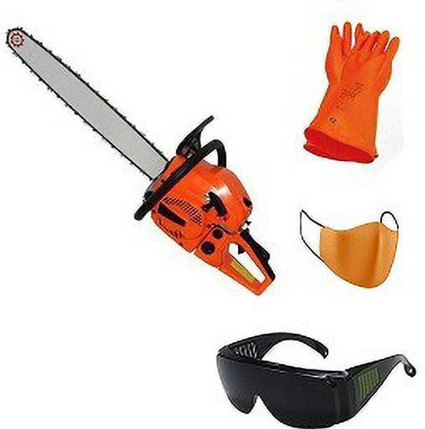 TRESCHIK Professional Wood Cutter Saw Petrol 58CC Chainsaw Fuel Chainsaw