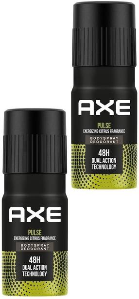 AXE PULSE BODY SPRAY DEODORANT EACH 150ML FOR MEN PACK 2 Body Spray  -  For Men