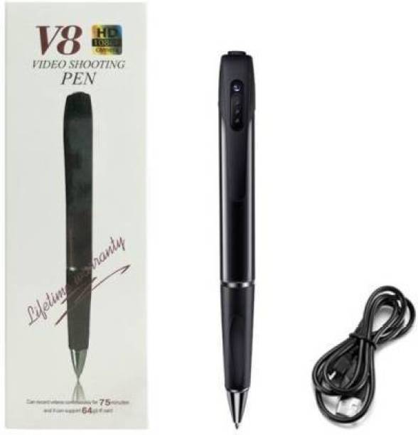 PAROXYSM V8 Spy Camera HD 1080P Hidden Camera Pen Portable Multifunctional Writing Pen Mini Spy Camera