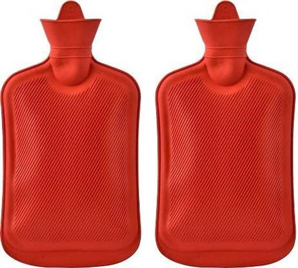 Recombigen Hot Water Bottle standard (Pack of 2) Combo 2 Pack 2000 ml Hot Water Bag