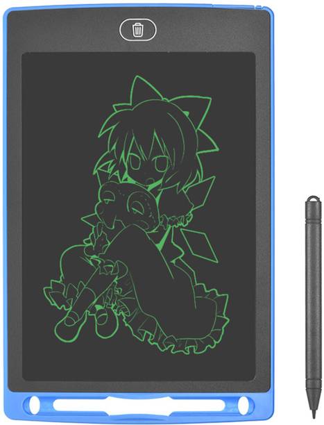 SOJUBA LCD Re-Writing Drawing Board/Pad/Tablet Graffiti E-Note Pad Paperless Board Re-Writing Paperless Electronic Digital RuffPad Slate Notepad Board Learning 8.5 x 7 inch Graphics Tablet