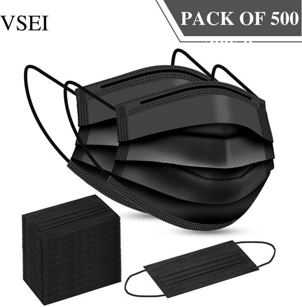 VSEI Anti-Pollution, Anti-Virus, Anti-Bacteria Mask with Nose Clip, Comfortable MASK Surgical Mask With Melt Blown Fabric Layer