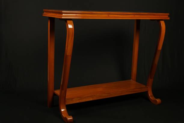 Gayathri design studio NA Solid Wood Console Table