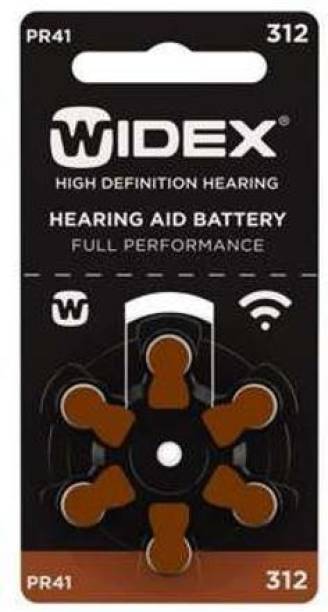 Widex Hearing Aid Battery-Size 312-Pack of 6 Batteries- 1 Strip 28001602000 Stethoscope Case