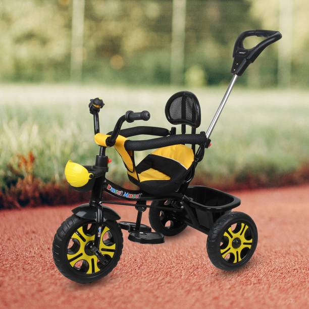 टॉयशोप्पी TriCycle for Kids with Parental /Push Handle for Kids TriCycle Baby Suitable for (1-5 Years) ट्राईसाइकिल