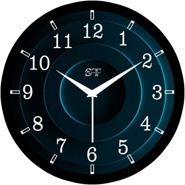 siya trading Analog-Digital 25 cm X 25 cm Wall Clock