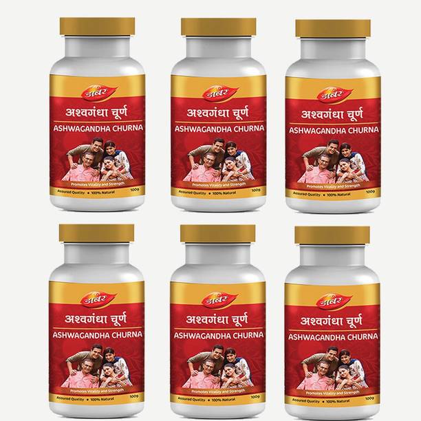 Dabur Ashwagandha Churna Pack of 6