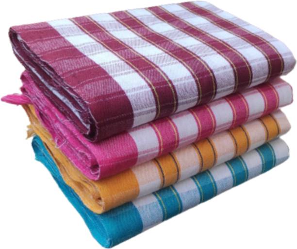kakumanu Cotton 800 GSM Bath Gamcha Set