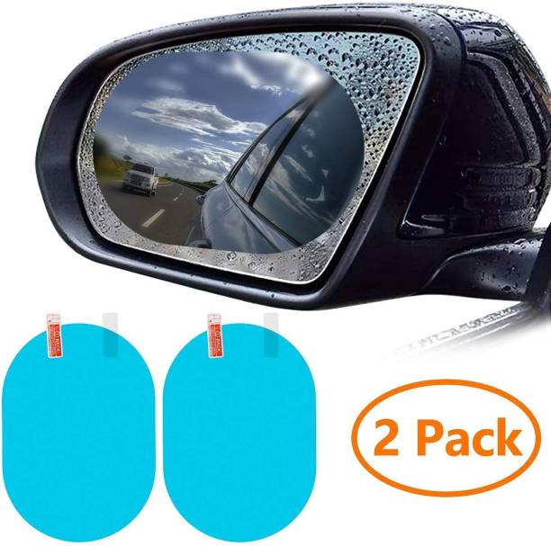 ABS AUTO TREND Car Rear View Mirror Anti Fog Rainproof Waterproof Protective Film Plastic Car Mirror Cover
