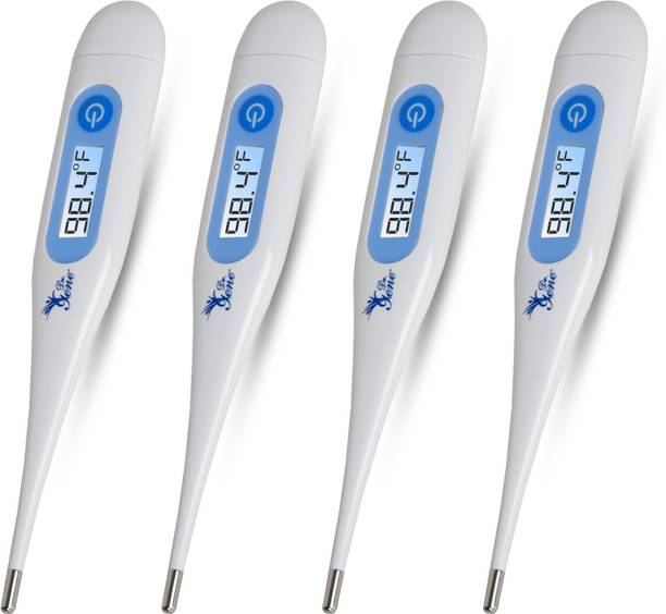 AccuSure Combo Pack of 4 Waterproof Digital Thermometer for Kids Adults & Babies MT-32 Thermometer