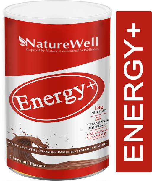 Naturewell Complete Balanced Nutrition to Help Kids Grow Nutrition Drink Premium Energy+ Energy Drink