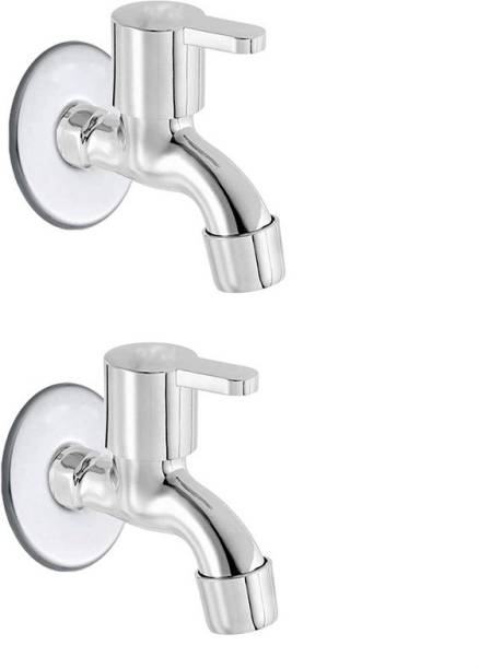 BATHHALL Steel_ Marc Bib cock for Bathroom , kitchen ,Outdoor-Bib Tap Faucet[Pack of 2] Faucet Set