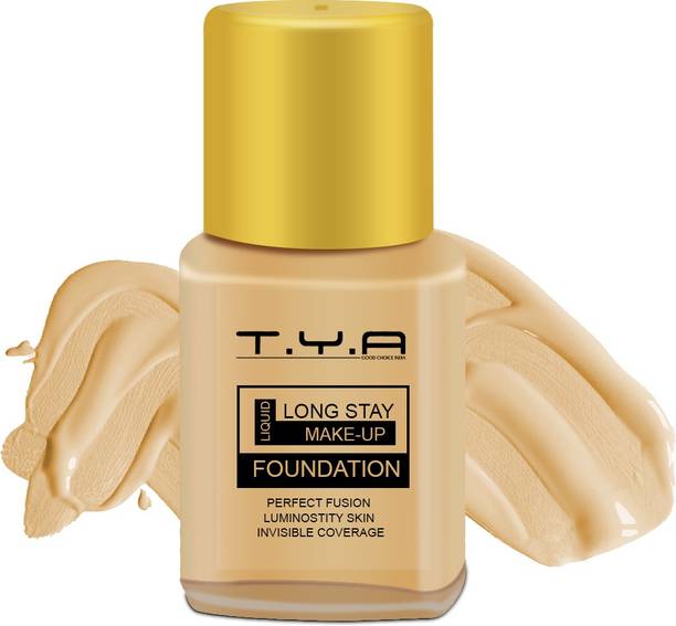 TYA Good Choice India Liquid Make-Up Foundation Flawless Semi-Matte, Ivory 103, 30ml Foundation