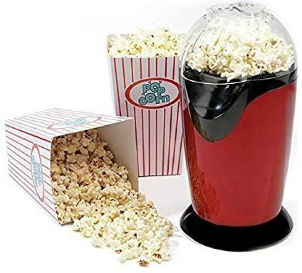 Wishbone 1200 Watt Electric Oil-Free Snacks Popcorn Maker Machine for Home and Restaurant 300 ml Popcorn Maker