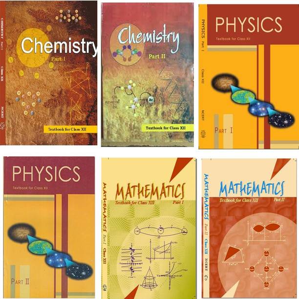 Xii Ncert Pcm Combo Set Of 6 Books
