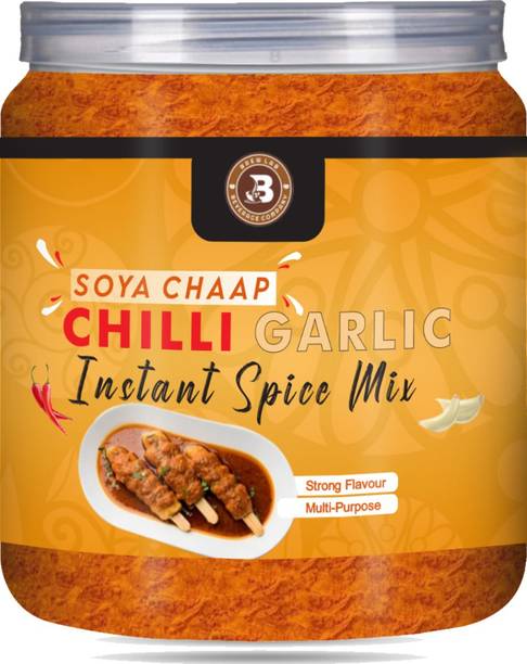 Brew Lab Soya Chaap Chilli Garlic Spice Mix | For Soya Chaap gravy, Soya Chaap rolls