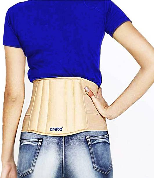 CRETO LS Belt Back Pain Relief Osteoporosis Slip Disc Back Injuries Orthopedic Belt Back / Lumbar Support