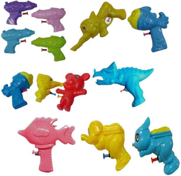 imtion ( Mini Gun pichkari 3 Pcs any design for kids Happy holi fastival pichkari