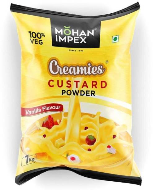 Mohan Impex 1 kg Vanilla Flavour Custard Powder